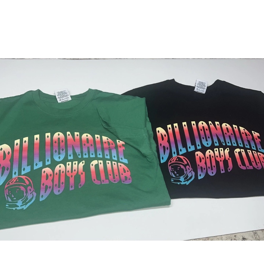 Billionaire Boys Club' Green and Black T-Shirts